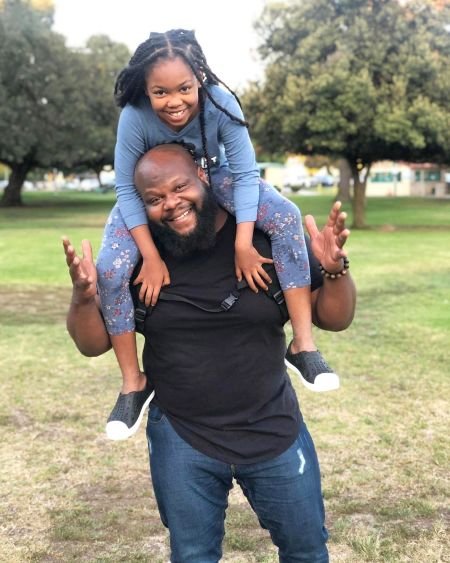 Aria Seymore With Her Dad